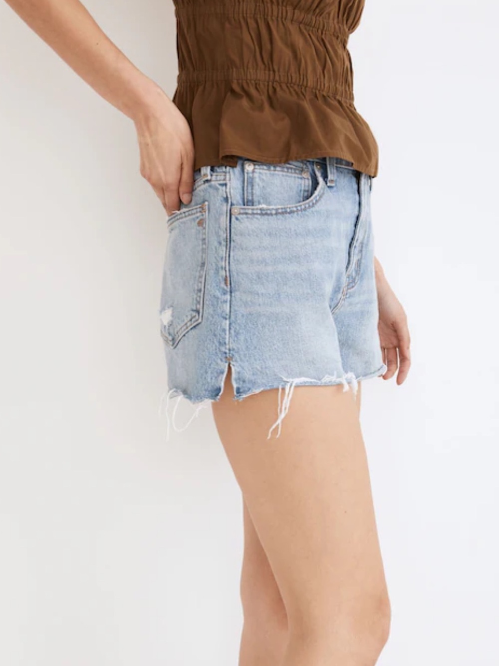 Madewell Relaxed Denim Shorts - Picture 2 of 11